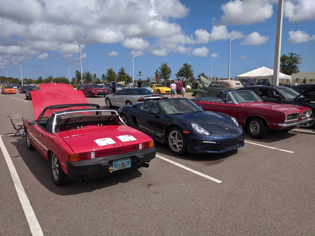 Porsche Boxster at Cars and Coffee Daytona Beach