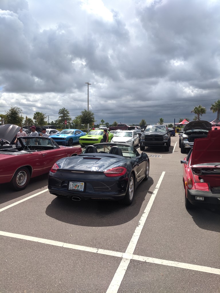 Porsche Boxster at Cars and Coffee Daytona Beach
