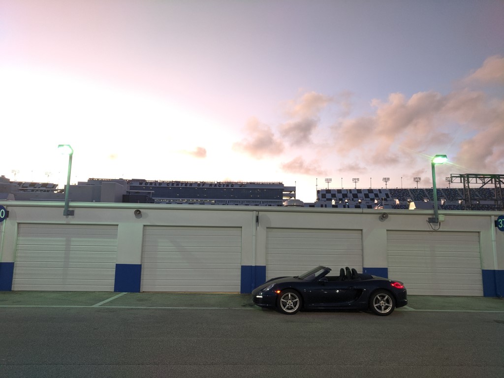 Porsche Boxster at Daytona International Speedway