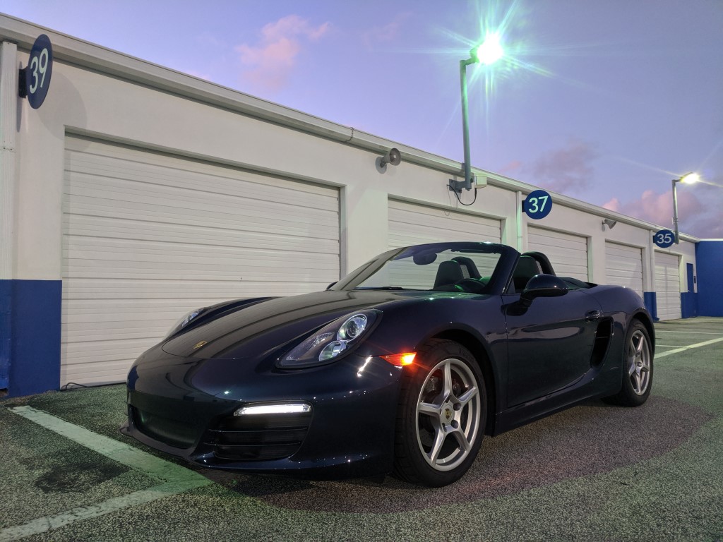 Porsche Boxster at Daytona International Speedway