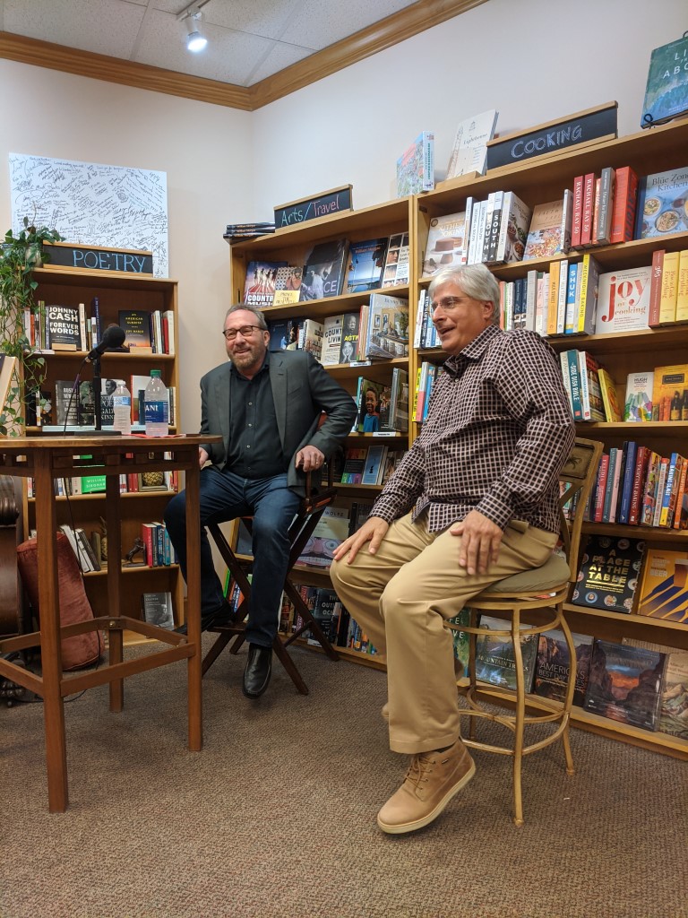 Joseph Finder and Steve Berry at The BookMark